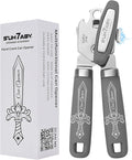 Manual Can Opener with Magnet, Heavy Duty Hand Can and Bottle Opener with by SUH7ABY