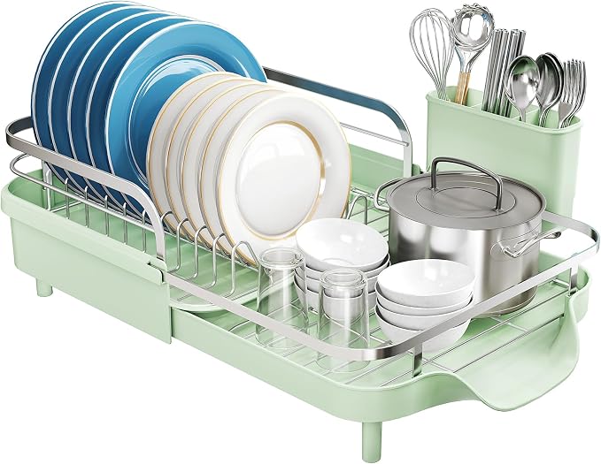 SNTD Dish Drying Rack, Expandable Dish Rack - Image 8