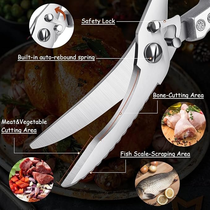Dream Reach Heavy Duty Poultry Shears - Image 4