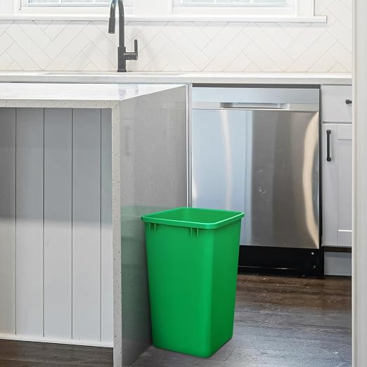 Rev-A-Shelf Polymer Replacement 35 Quart Trash Bin Recycle Waste Garbage - Image 7