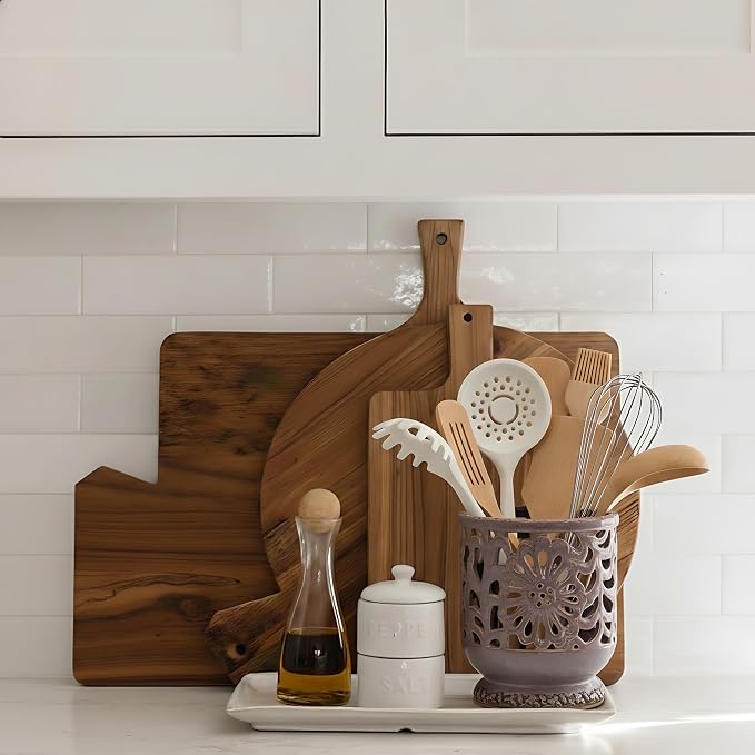 Farmhouse Kitchen Utensil Holder - Image 9