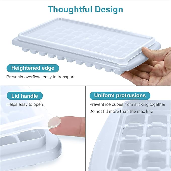 Ice Cube Maker Trays for Freezer - Image 3