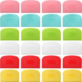 Uiifan 24 Pcs Plastic Bench Scraper by Uiifan