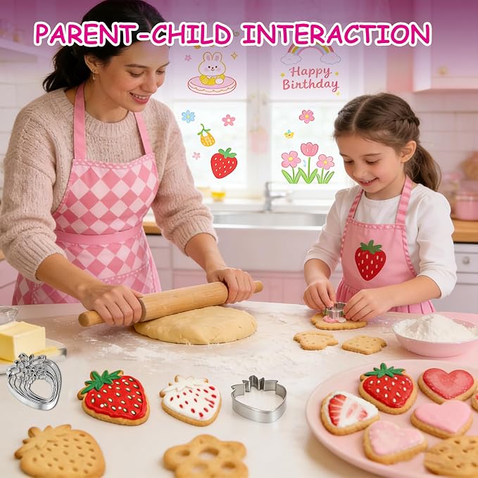 Strawberry Cookie Cutter Fruit Vegetbale Biscuit Cutters - Image 5
