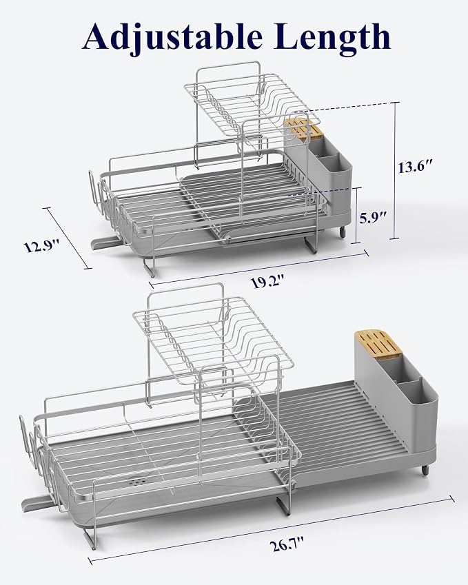 Kitsure Large Dish Drying Rack - Image 5
