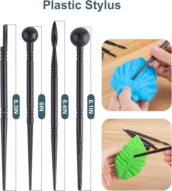 Luney Clay Tools Kit, Air Dry Clay - Image 6
