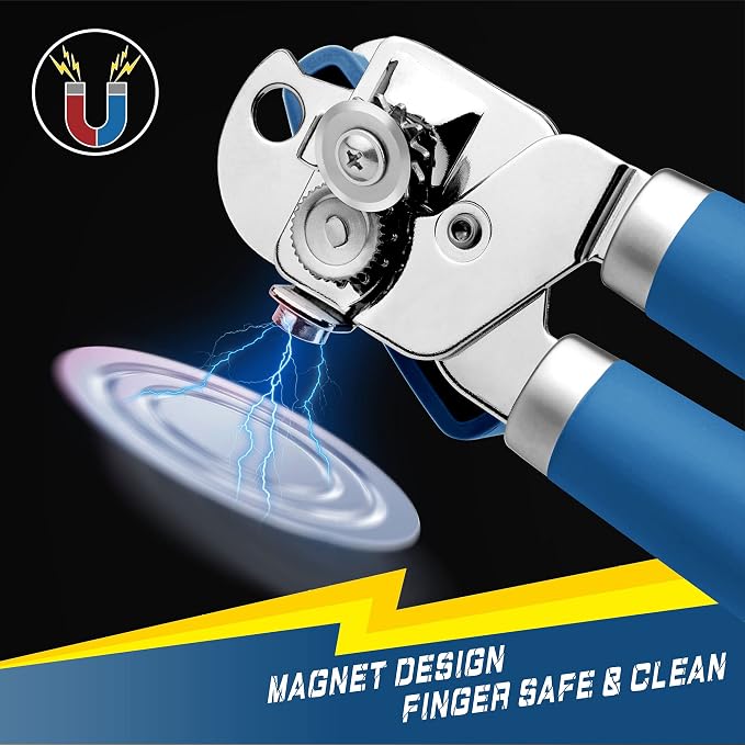 PrinChef Can Opener Manual, Can Tin Bottle Opener - Image 2