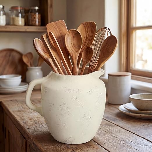 Potchen Rustic Kitchen Utensil Holder - Image 2