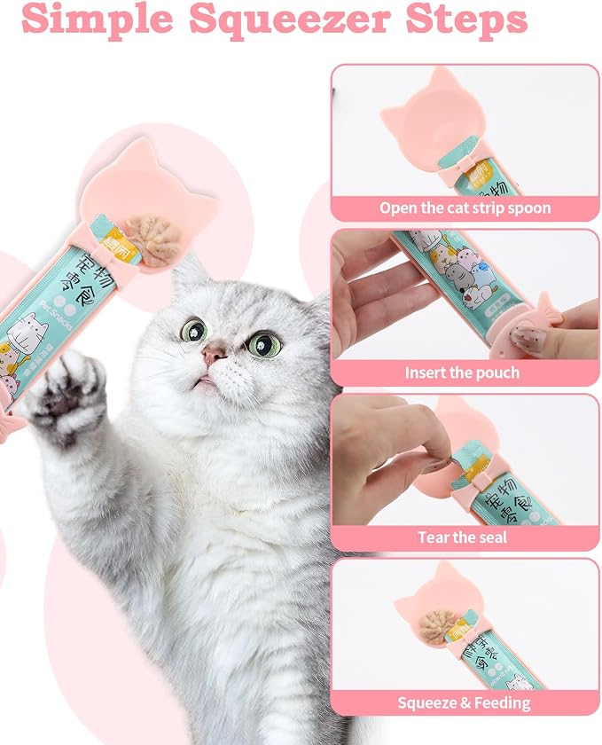 6 PCS Cat Food Can Covers Set, Reusable Silicone Can Lids - Image 6