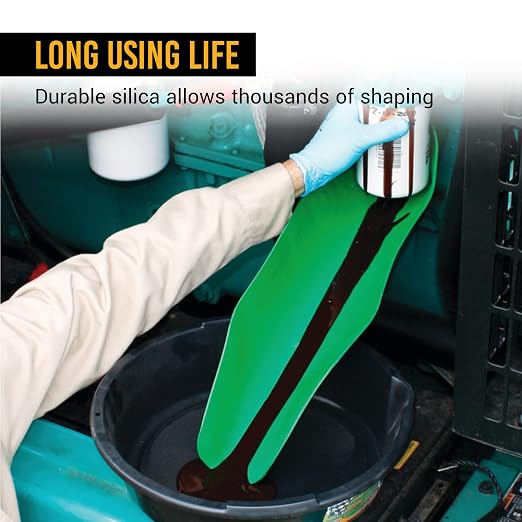 EWK Flexible Oil Funnel, Spill-Free, Reusable Moldable Funnel - Image 4