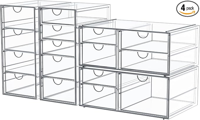 caktraie Makeup Organizer Storage by shoeboxesanddeskorganizers