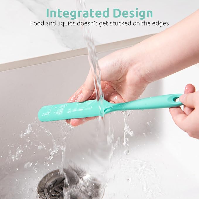 U-Taste Skinny Silicone Jar Spatula: 600ºF Heat-Resistant Food-Grade 10in Long - Image 9