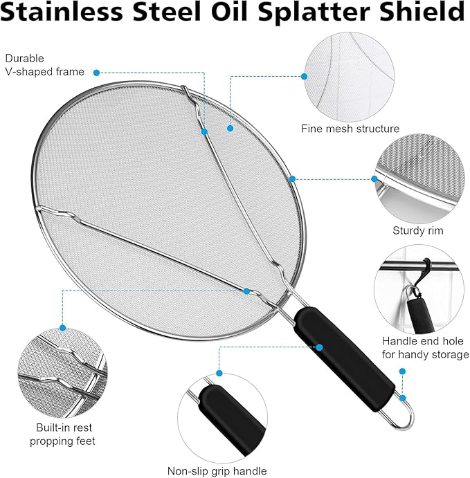 Splatter Screen for Cooking - Image 4