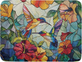 Spring Summer Dish Drying Mat for Kitchen Counter Hummingbird Microfiber by Unknown