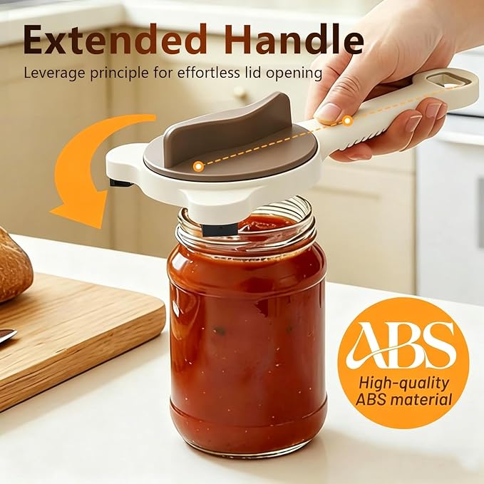 2026 New 4-in-1 Jar Opener, Adjustable Stainless Steel Opener - Image 3