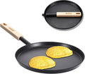 bodkar Frying Pan Skillet 8-inch Flat Griddle Pan, Lightweight Small Grill Pan by Bodkar