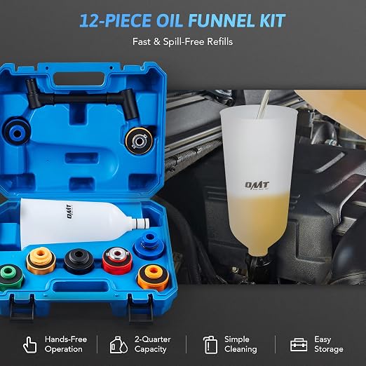 Orion Motor Tech 2 qt Engine Oil Funnel Set - Image 2