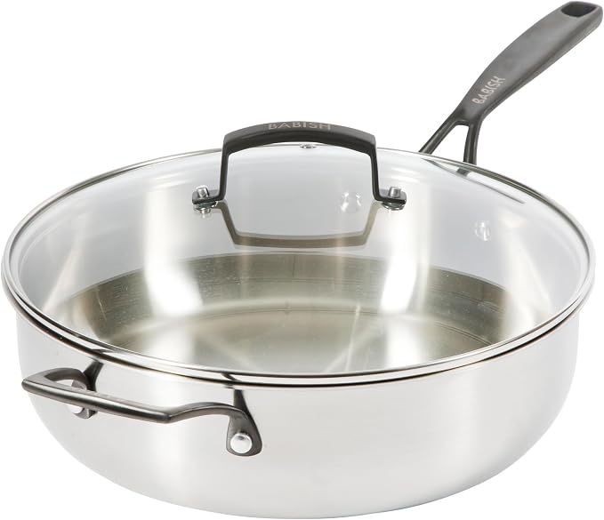 Babish 5-Qt Stainless Steel Sauté Pan by Babish