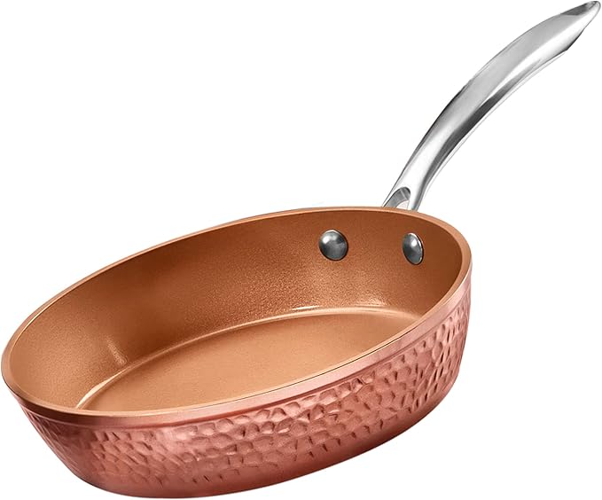 Gotham Steel 10 Inch Hammered Non Stick Frying Pans, Nonstick Frying Pan - Image 4