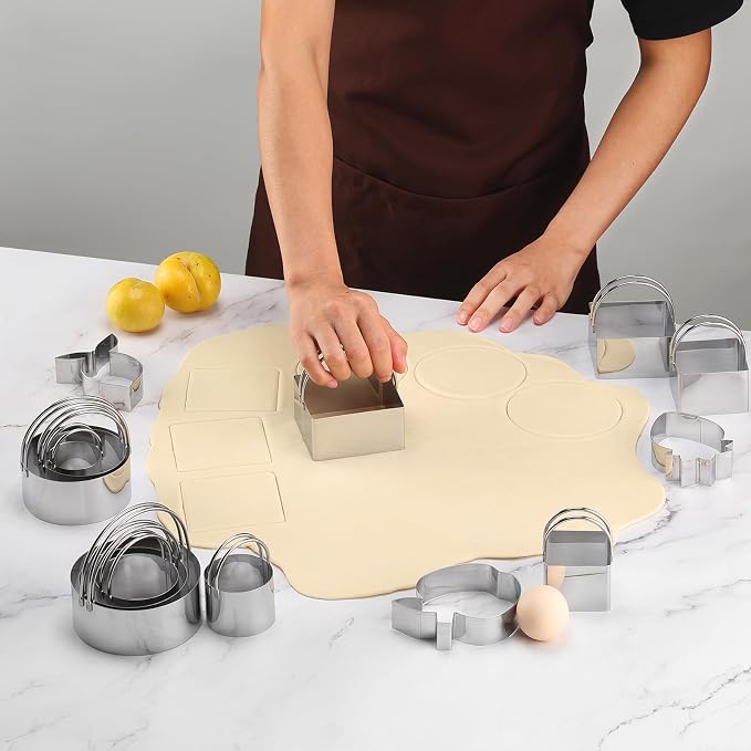 4 Pieces Square Cookie Cutters - Image 6