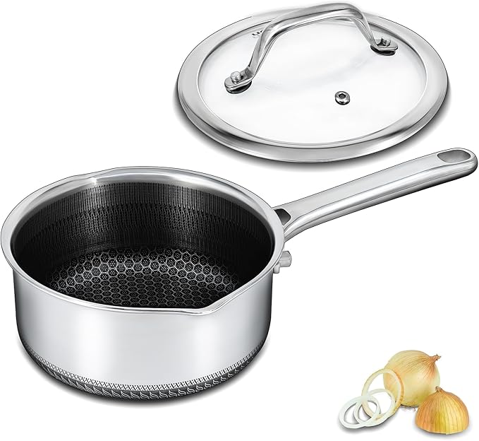 Hybrid Nonstick 2 QT Saucepan by Unknown