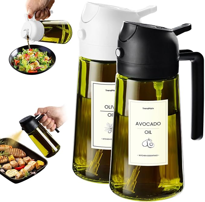 TrendPlain - Original 16oz/470ml Olive Oil Dispenser Bottle by TrendPlain