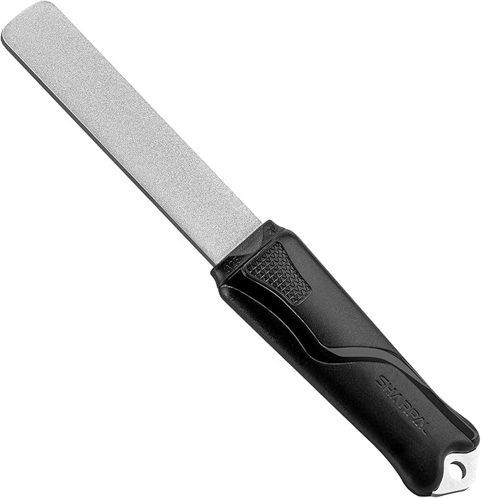 SHARPAL 121N Dual-Grit Diamond Sharpening Stone File Garden Tool Knife by SHARPAL
