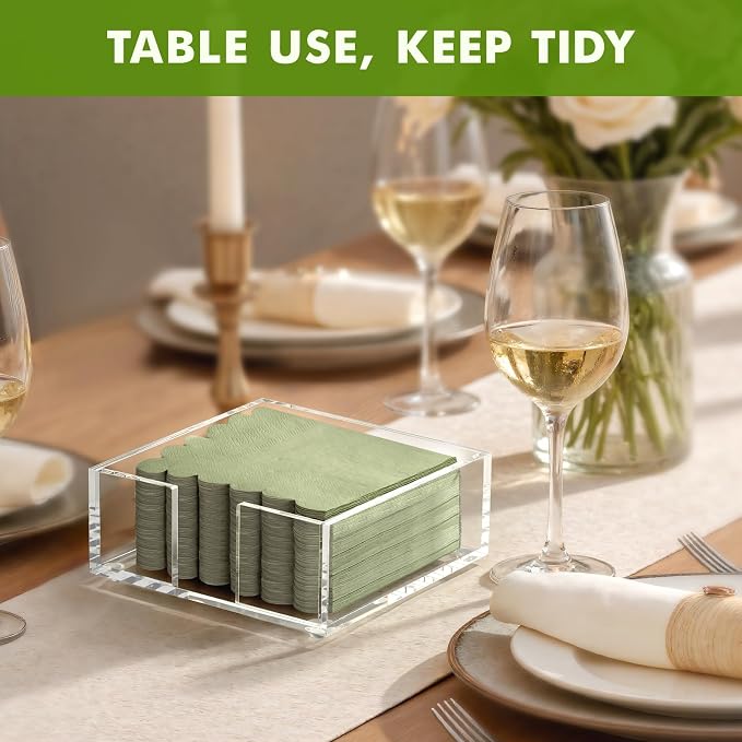 Kordory Acrylic Cocktail Napkin Holder - Image 5