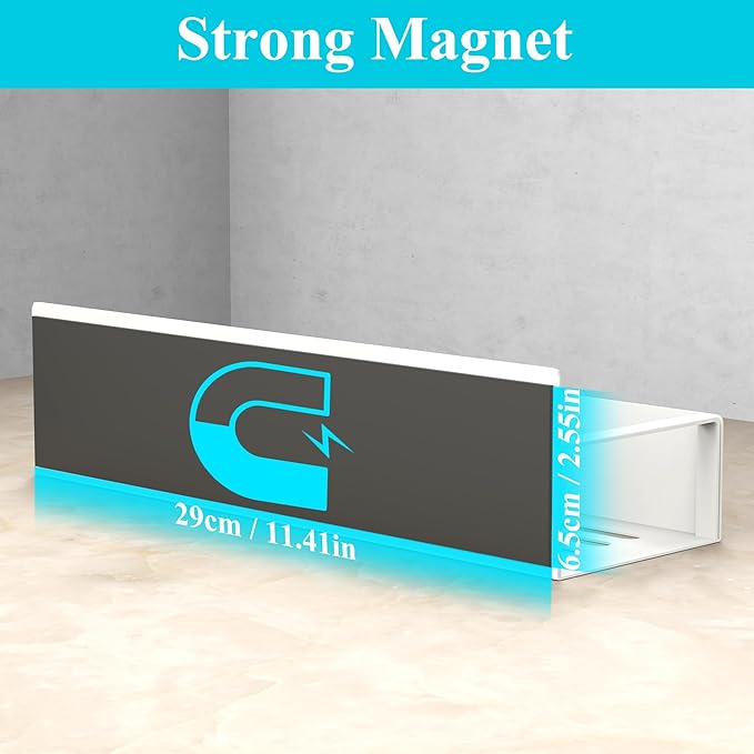HuggieGems 4 Pack Magnetic Spice Storage Rack Organizer - Image 3