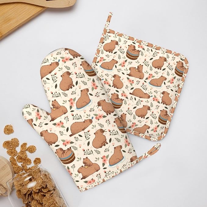 Oven Mitts and Pot Holders Set - Image 8
