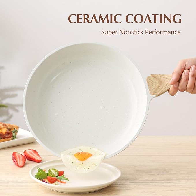 SENSARTE Nonstick Ceramic Frying Pan Skillet - Image 2
