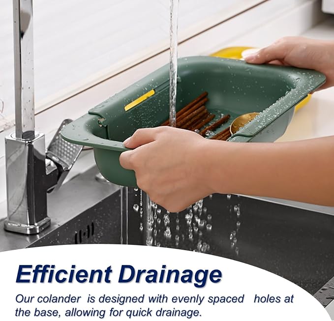 Extendable Sink Colander Strainer Basket - Image 4