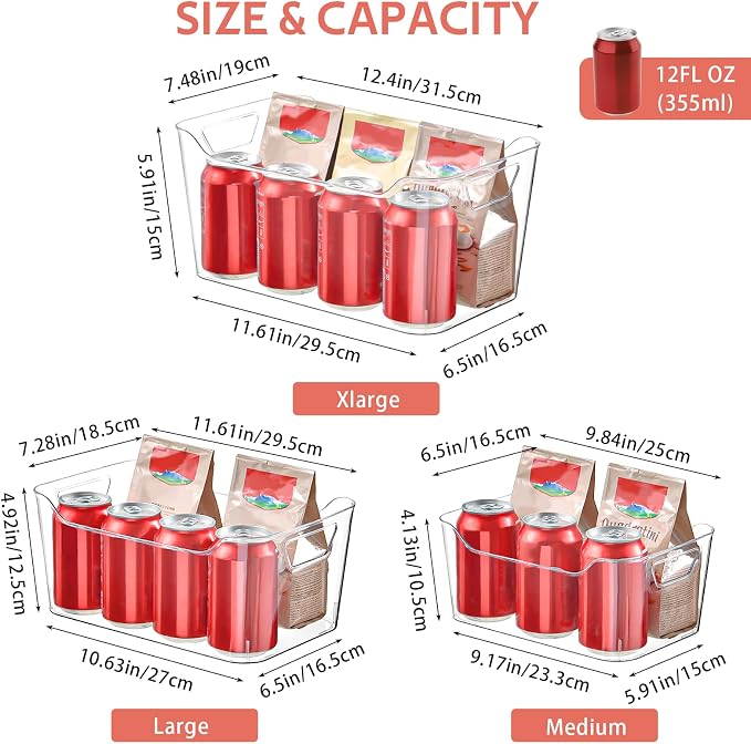 Clear Plastic Storage Bins - Image 6