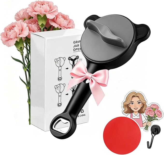 Jar Opener for Seniors, 4-in-1 Adjustable Lid Opener by YouthRun