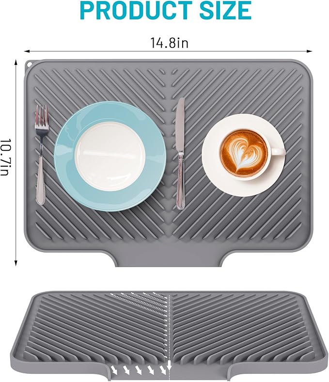 Dish Drying Mat Kitchen Counter - Image 3
