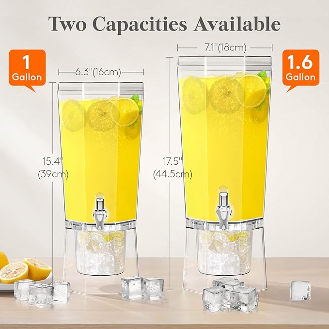 Lifewit 1 Gallon Drink Dispenser - Image 3
