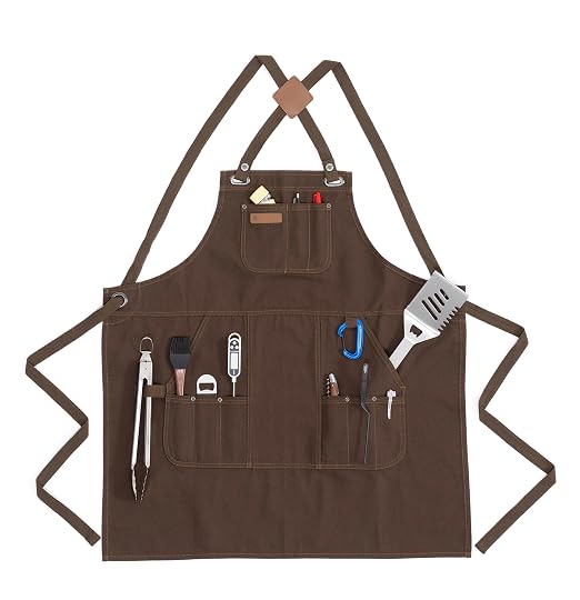 Chef Works Unisex Ayden Grill Apron - Image 4