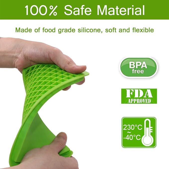 Silicone Mini Ice Cube Trays 2 Pack, 160 Small Ice Cube Molds Easy Release - Image 2