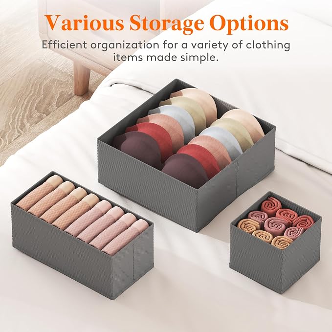 Lifewit Drawer Organizer Clothes - Image 3