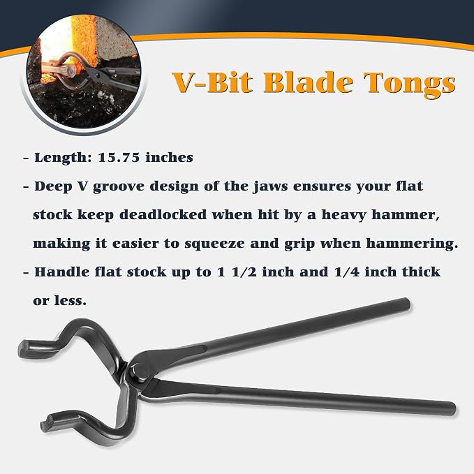 Blacksmith Tongs Set - Image 3