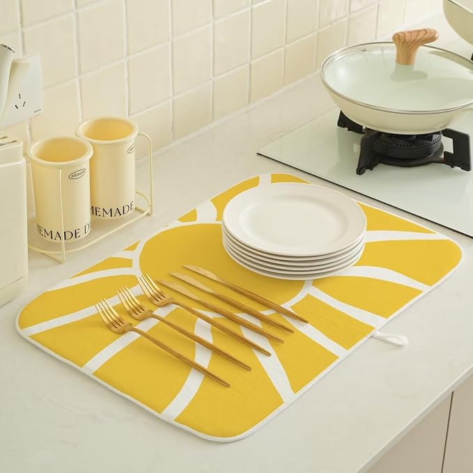Summer Dish Drying Mat 18 x 24 inch - Image 4