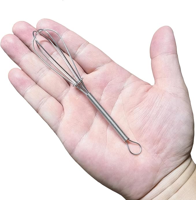 CHuangQi 5 Inch Endurance Stainless Steel Mini Whisk/Egg Beater - Image 4