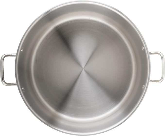 Winco Heavy-Duty Stainless Steel Stock Pot - Image 6