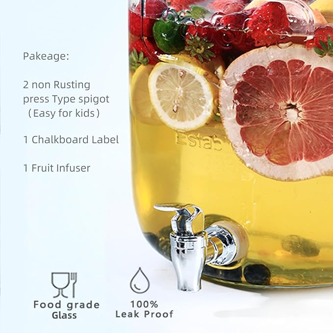 2 Gallon Drink Dispensers for Parties - Image 5