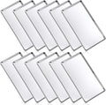 Mimorou 12 Pcs Baking Sheet Stainless Steel Cookie Sheet Small Metal Pans by Mimorou