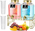 FillTouch 2 Pcs Glass Drink Dispenser by FillTouch
