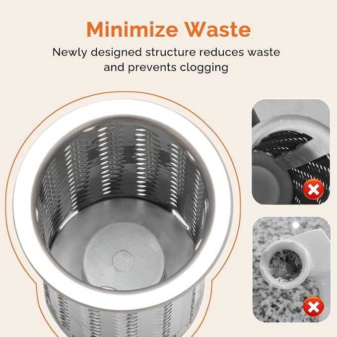 UHIYEE Patented Rotary Parmesan Cheese Grater, Hand Crank Cheese Shredder - Image 5