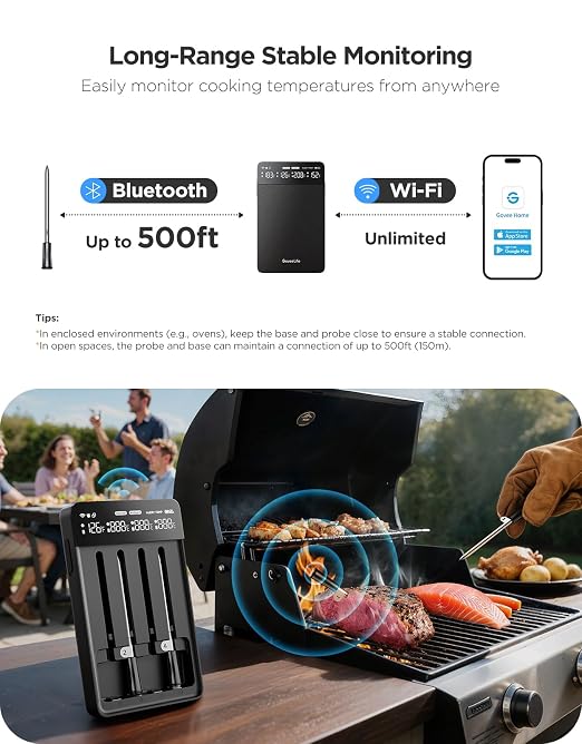 GoveeLife Bluetooth Wireless Meat Thermometer - Image 2