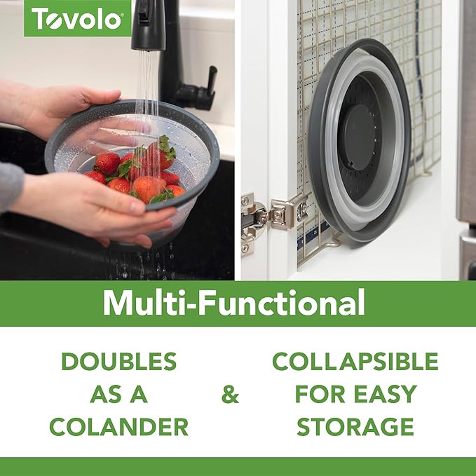 Tovolo Small Collapsible Microwave Cover, Lid - Image 4