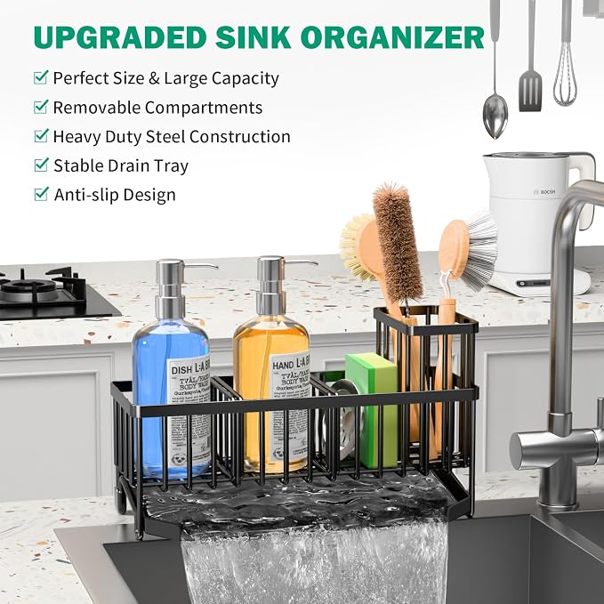 TomCare Extra Large 11'' Sink Caddy - Image 3